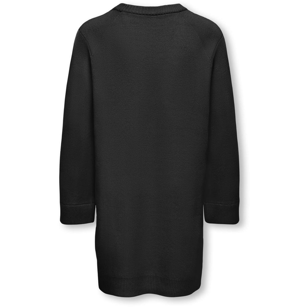Køb kids ONLY Black Kogkelly Life L/S O-Neck Kjole Knt