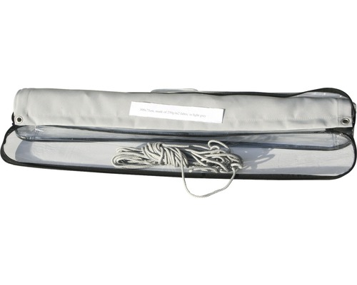 Balkonscherm 65 x 300 cm, zilvergrijs