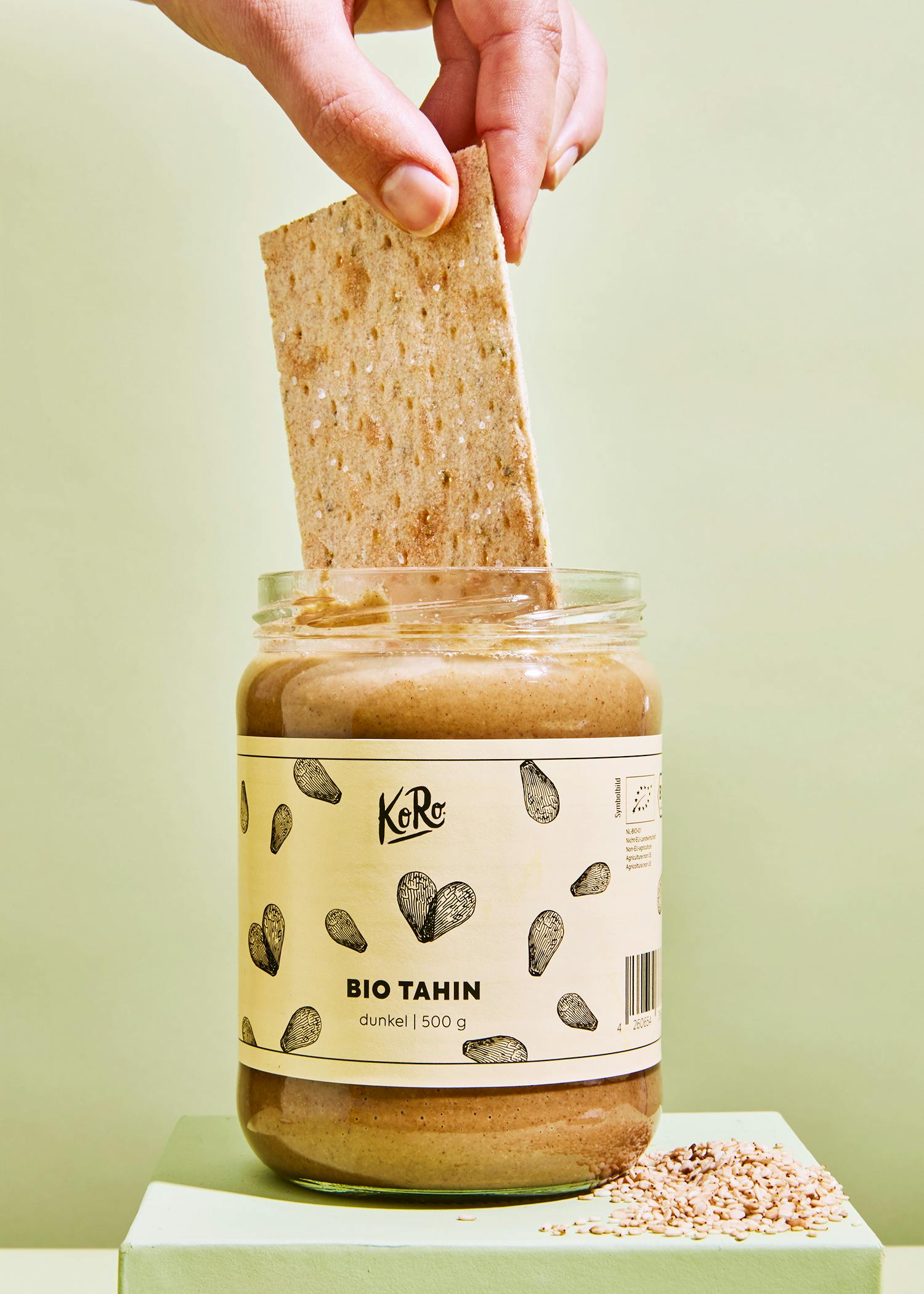 Dunkles Bio Tahini 500 g