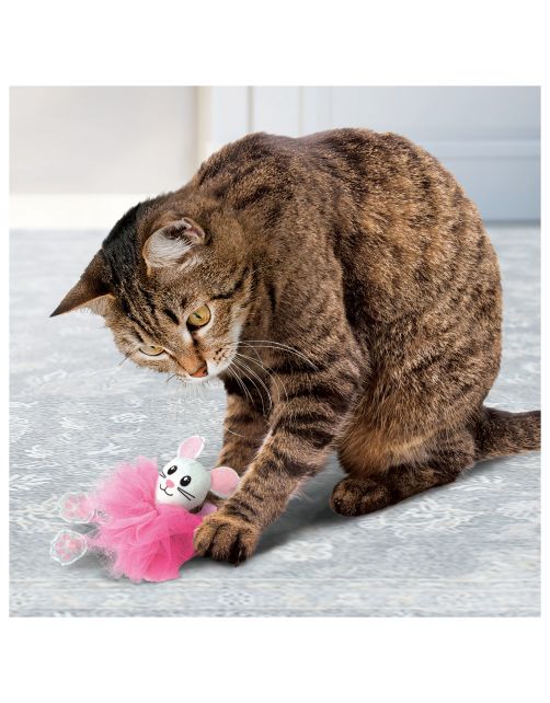 Kong Flingaroo Tutu - Kattenspeelgoed - Assorti Met Catnip