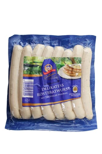 Golßener Rostbratwurst mit Thüringer Majoran
