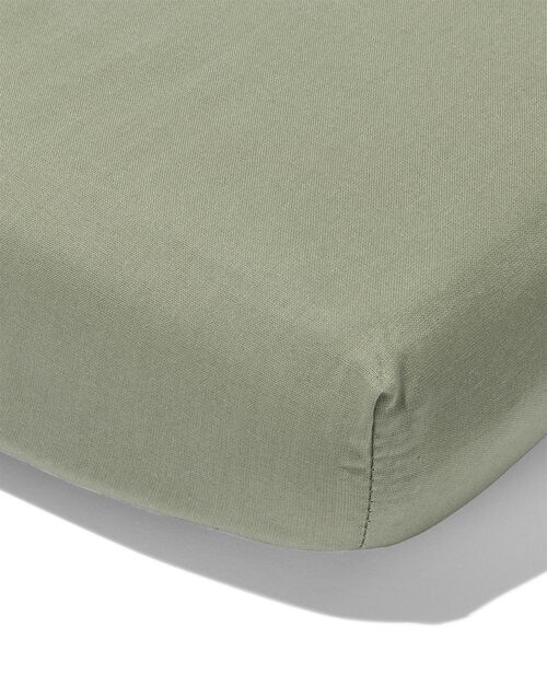 drap-housse surmatelas coton doux 180x200 vert