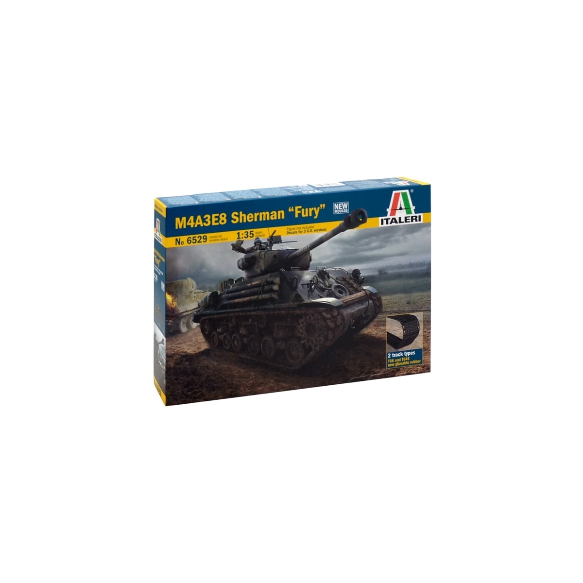 ITALERI 1:35 - Sherman Fury M4A3E8