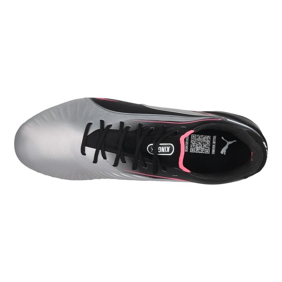 PUMA King Ultimate SG Audacity - Argenté/Noir/Sun Struck/Blanc