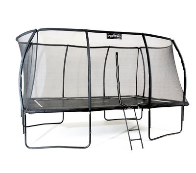 Pinepeak Rektangulært Trampoline inkl. Sikkerhetsnett 439x286 cm, Svart