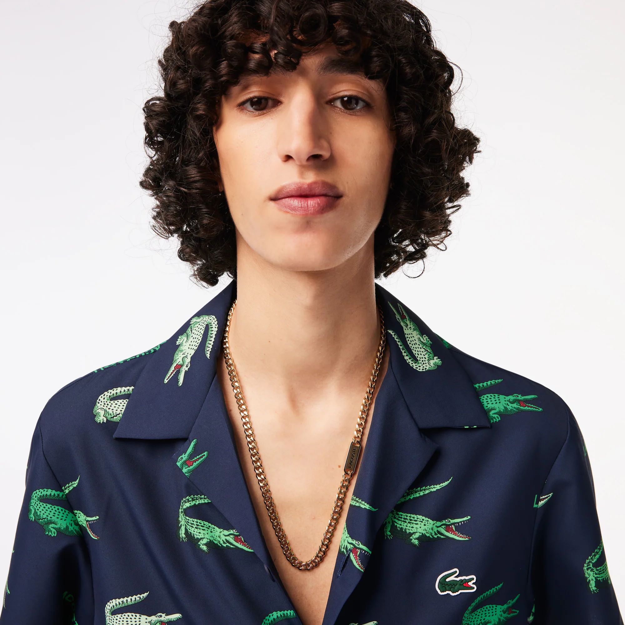 Distrikt Halskette Schmuck - Gelb - Lacoste - Herren
