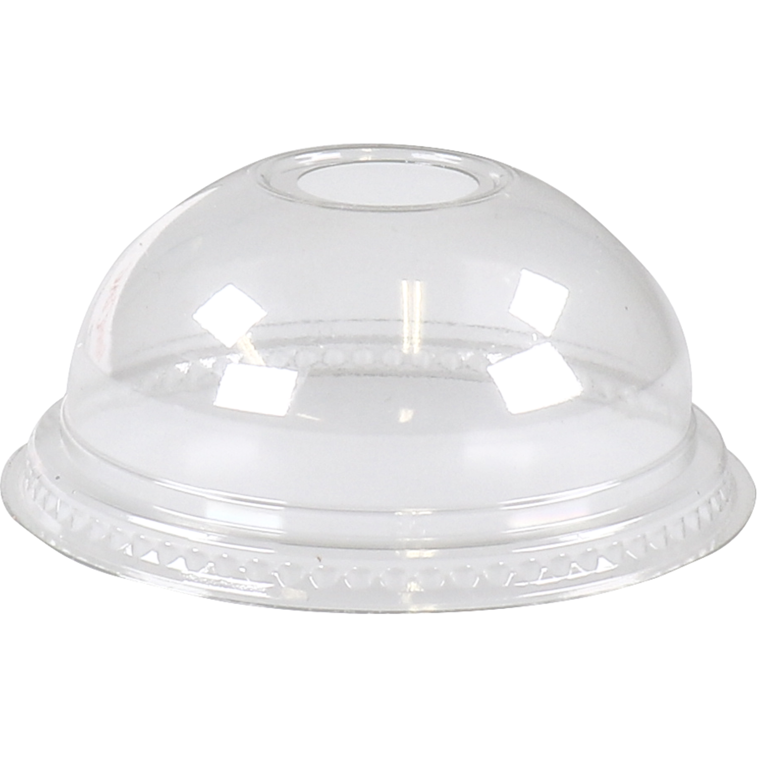 Deksel, PET, dome, Ø78mm, glashelder