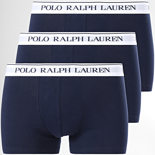 Lot De 3 Boxers Bleu Marine