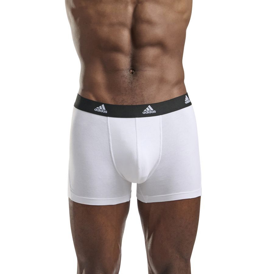 adidas Boxers Pack de 3 - Blanc/Noir/Gris
