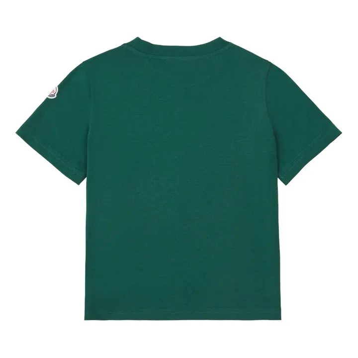 Moncler T-shirt Logo | Vert foncé