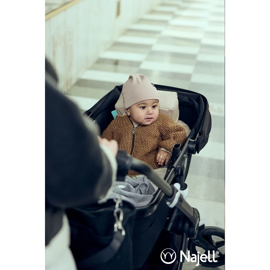 Najell Kinderwagenkissen Linen Beige
