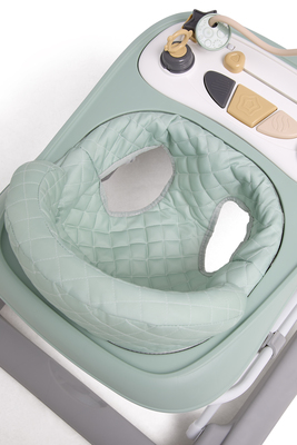 Beemoo PLAY Steps Gåstol, Green/Grey