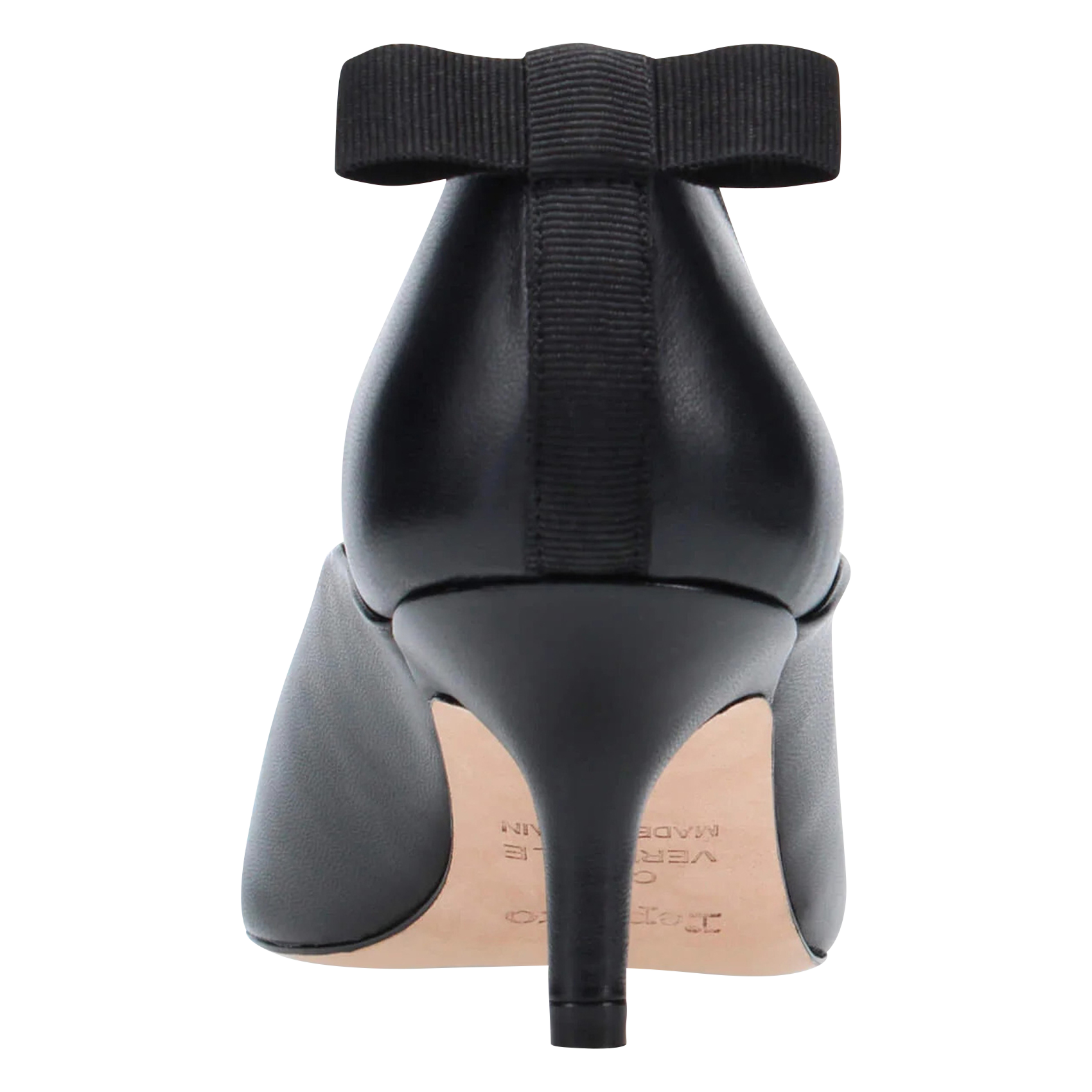 LAURINE - Escarpins en cuir| Noir