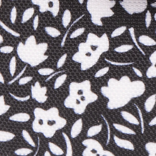 Pochette Crossbody Catane noir et blanc