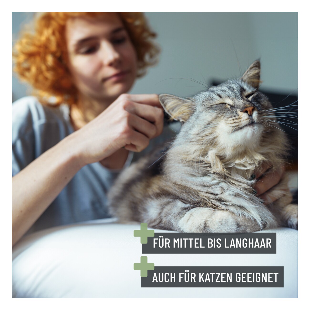REAVET Fellkamm 2in1 für Langhaar