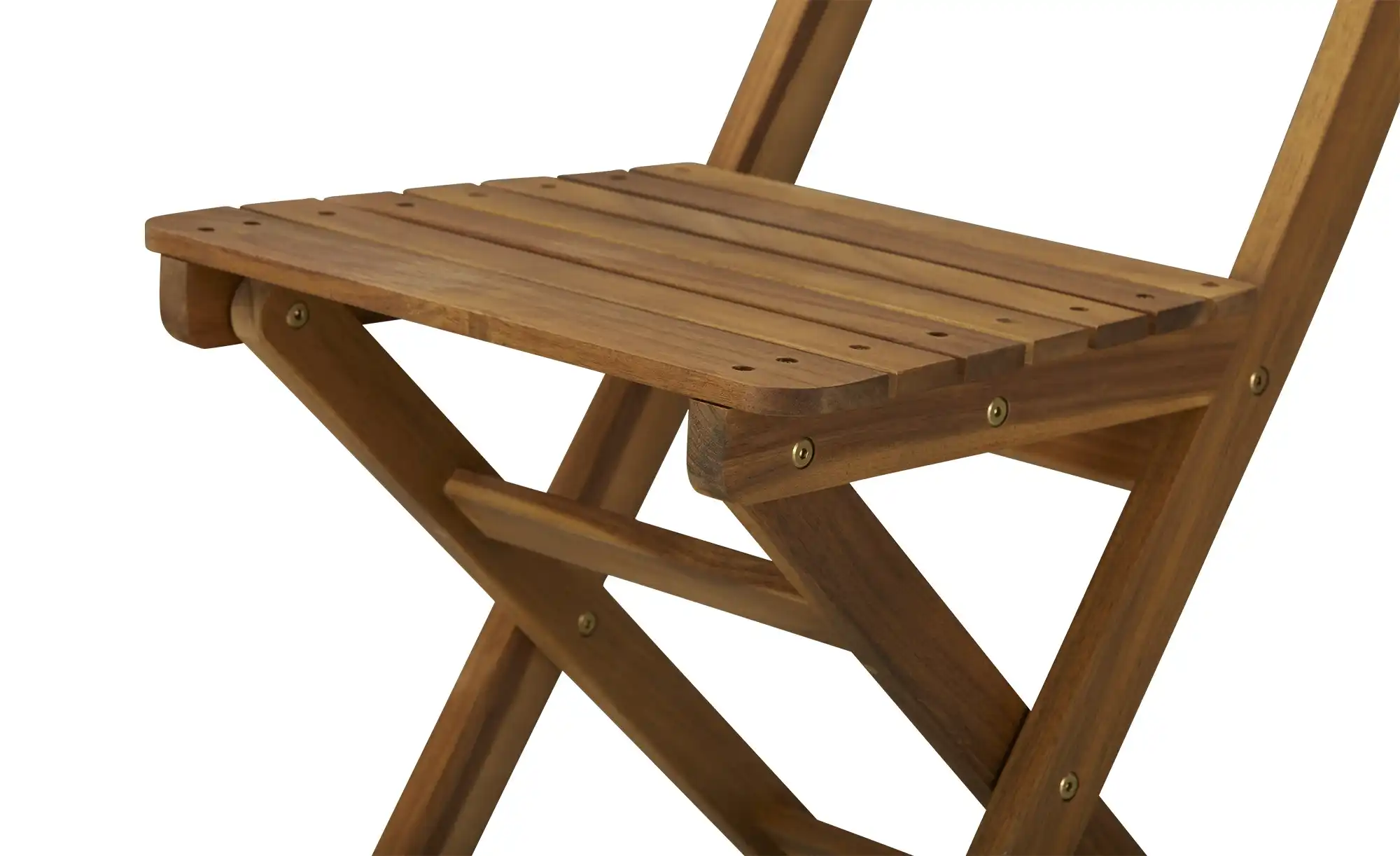 Balkonklappstuhl 2er-Set aus Akazienholz Java
