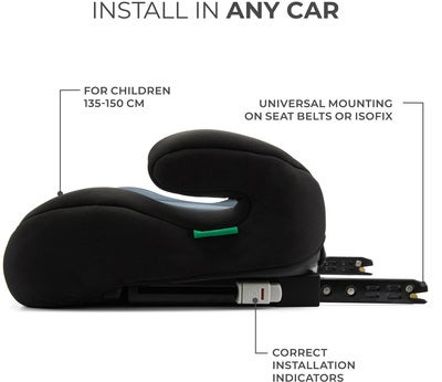 Kinderkraft I-BOOST Beltepute, Black