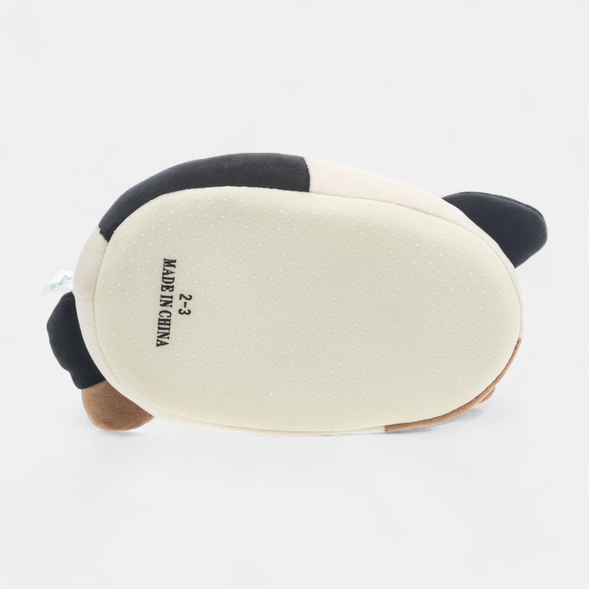 Pantoufles peluche Garçon blanc