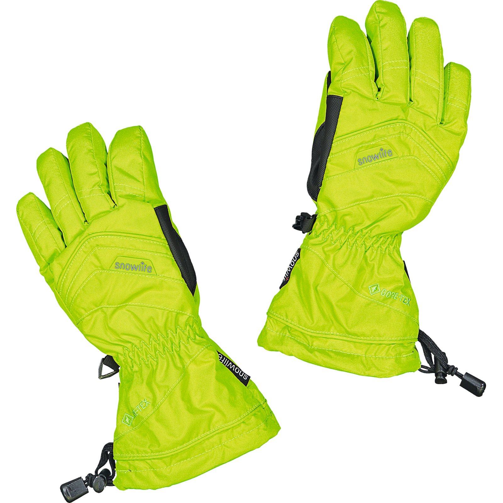 Snowlife JR Pro GTX Glove, lime, XS