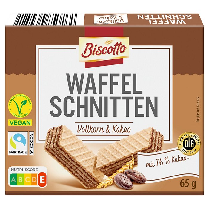 BISCOTTO Waffelschnitten 260 g, Vollkorn