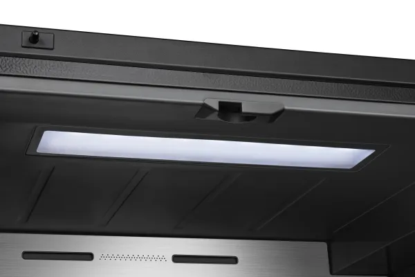 Hisense RQ760N4IFE - Køleskab/fryser - frans dør-bundfryser med vanddispenser, isdispenser - Wi-Fi - bredde: 91.4 cm - dybde: 72.5 cm - højde: 178.5 cm - 577 liter - Klasse E - sort