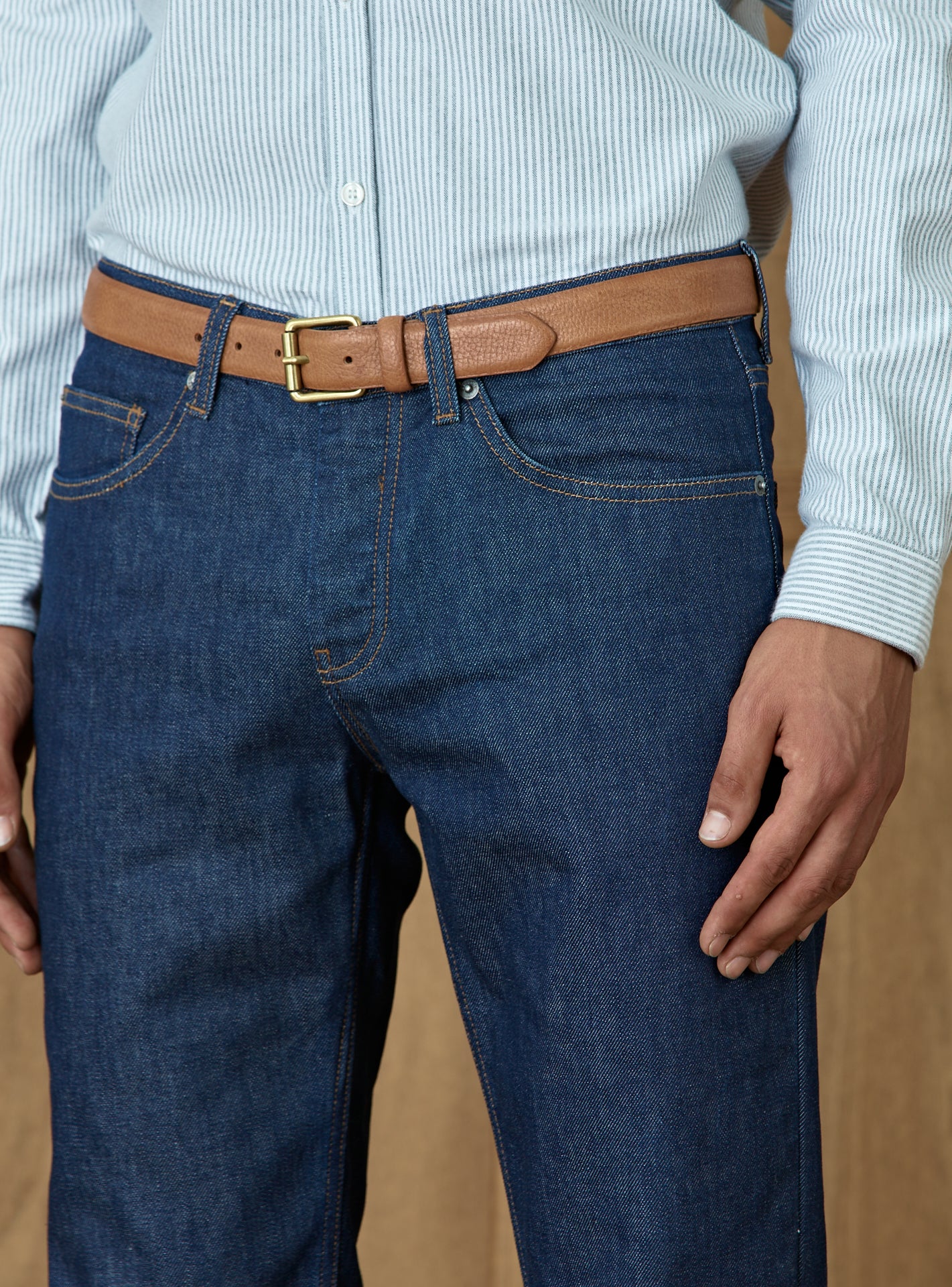Ceinture Charles Cognac
