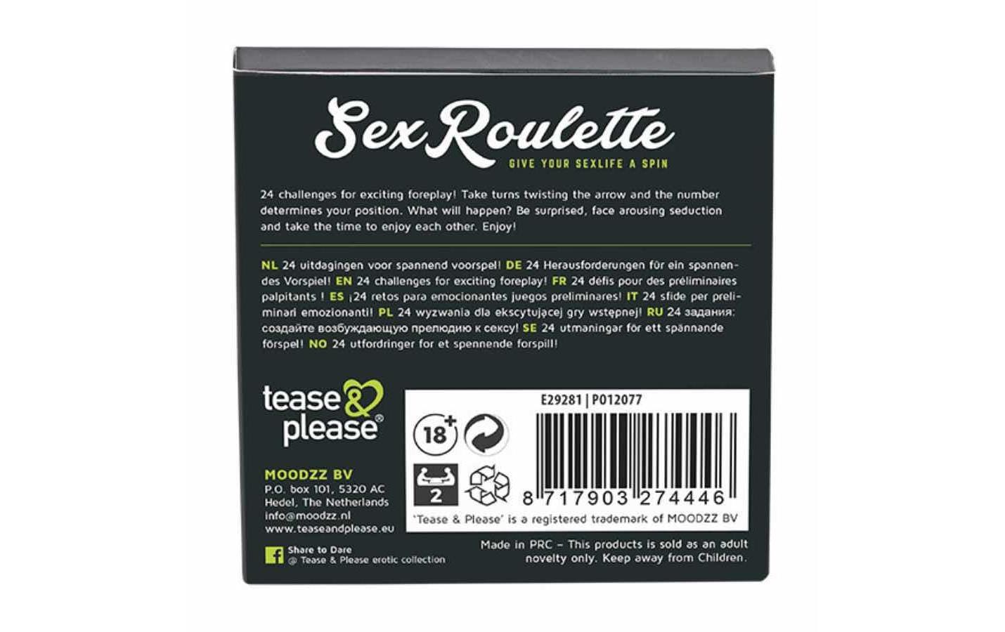 Sex Roulette ForeplayErotisches Roulette Spiel