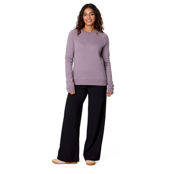 Stoic - Women's MerinoFlatFleece240 SolbergSt. Crew - Pull en laine mérinos