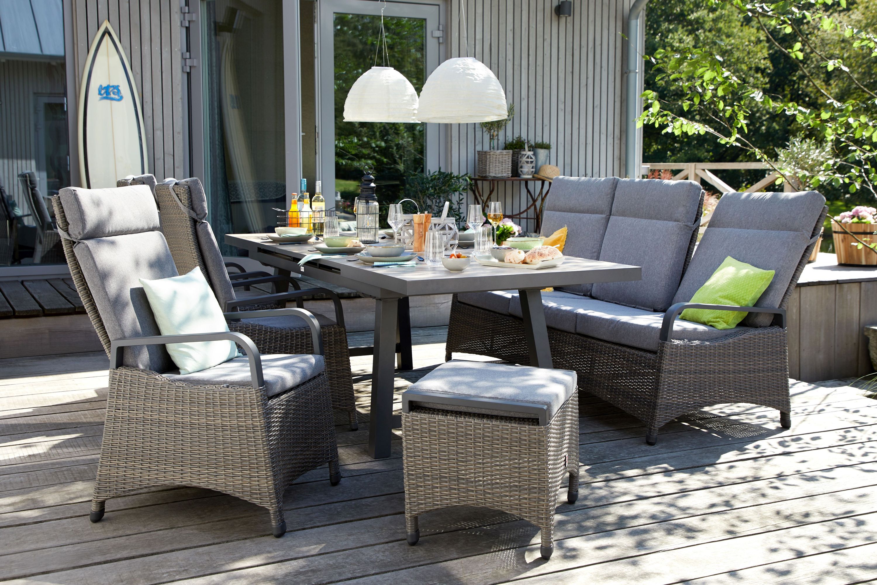 Gartenhocker Outdoor KOMIDO