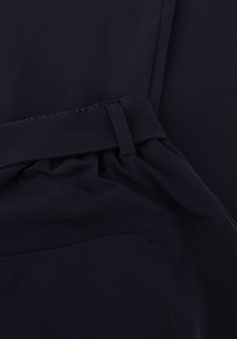 donkerblauwe penn & ink wijde broek bowie