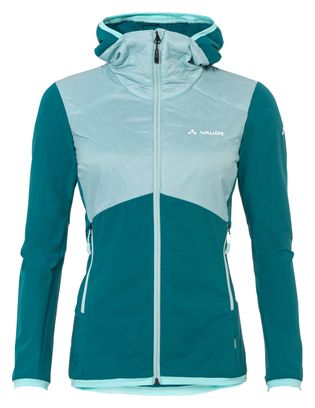 Veste Manches Longues Femme Vaude Brenva Bleu/Vert