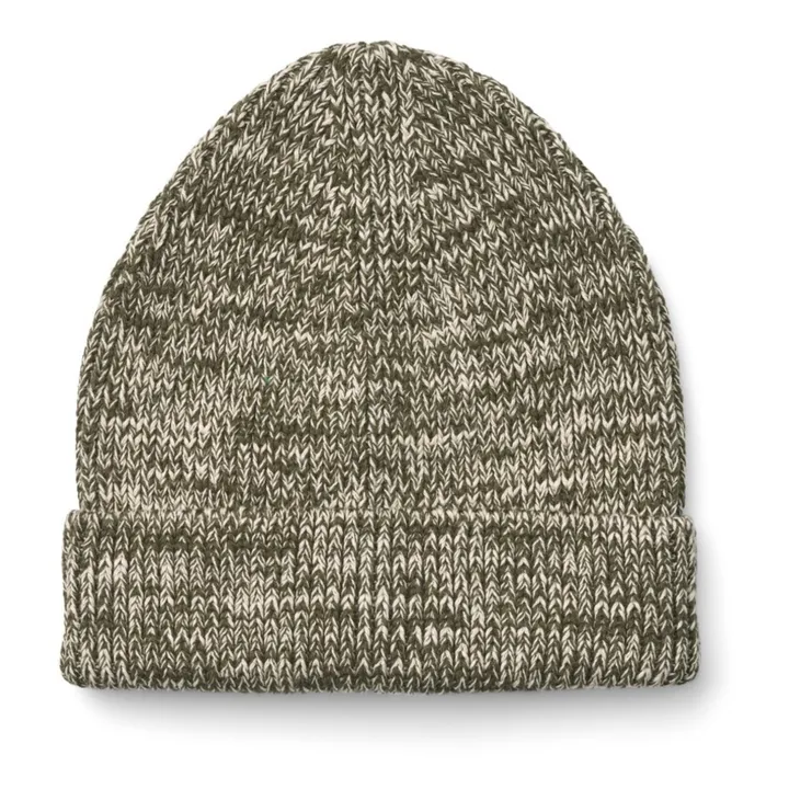 Liewood Bonnet Coton Bio Côtelé Ezra | Vert kaki