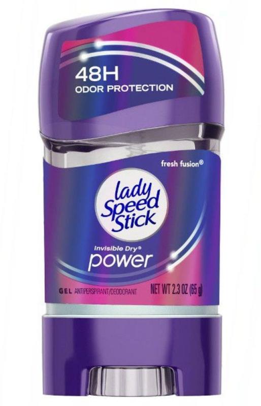 Lady Speed Stick Invisible Dry Power Fresh Fusion Deodorant Gel Stick 65 Gram