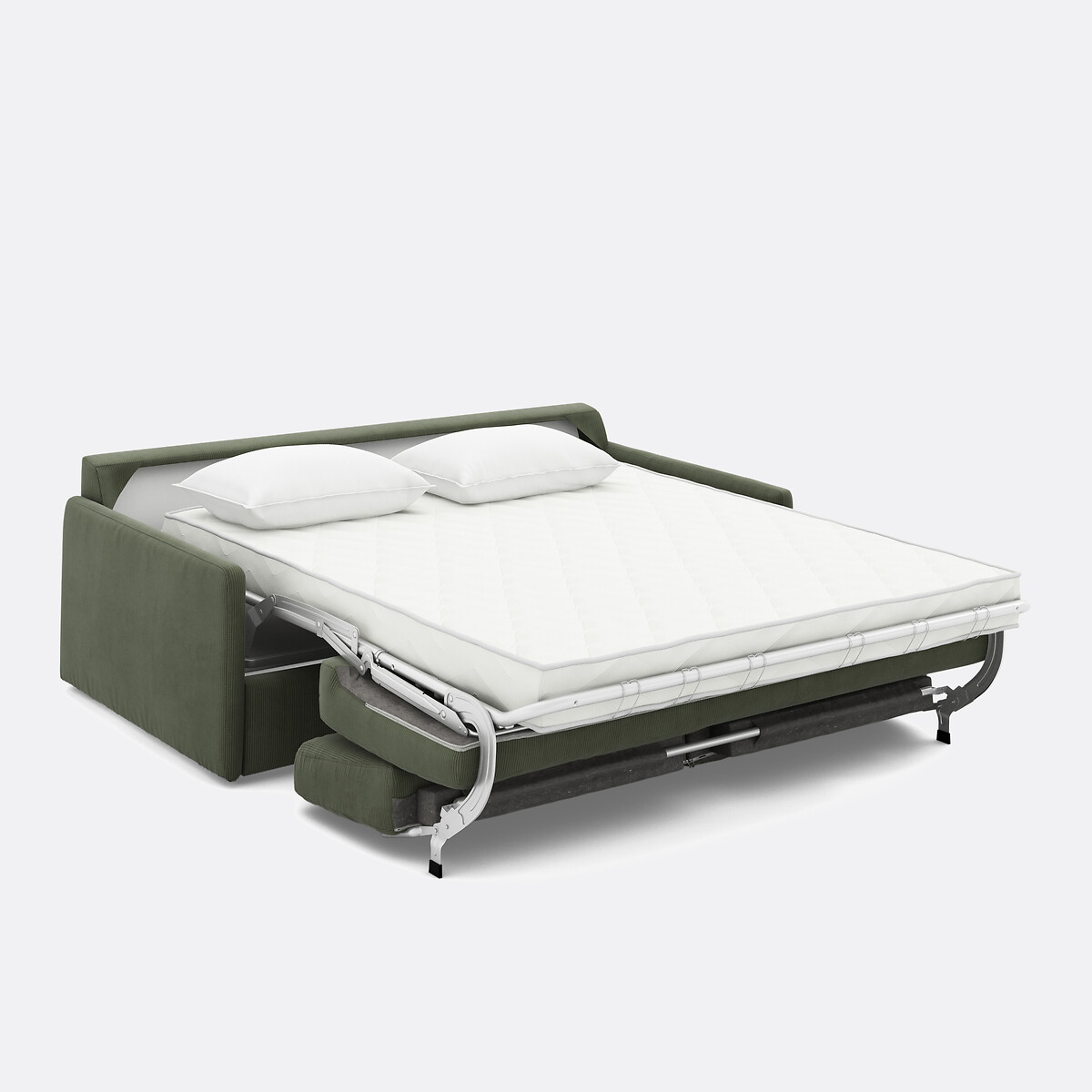 LA REDOUTE INTERIEURS<br>Sleapbank em ribfluweel, Bultex, Marta