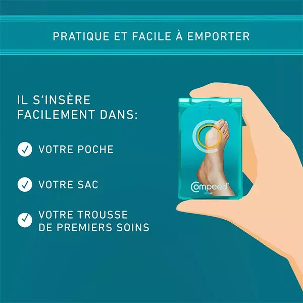 Emplastros médios de cebola Compeed, 5 unidades