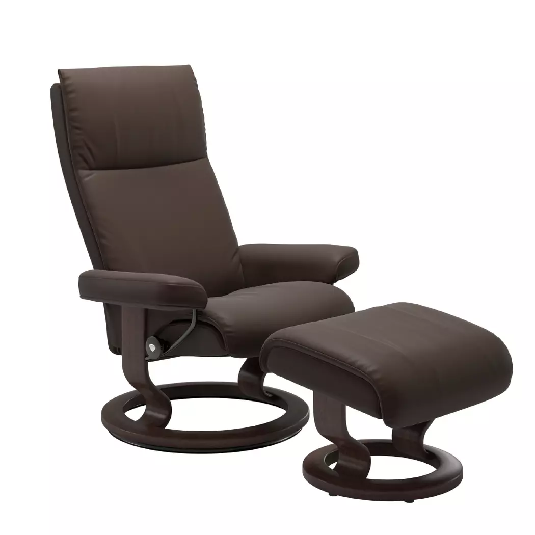 Sessel mit Hocker Aura Classic
