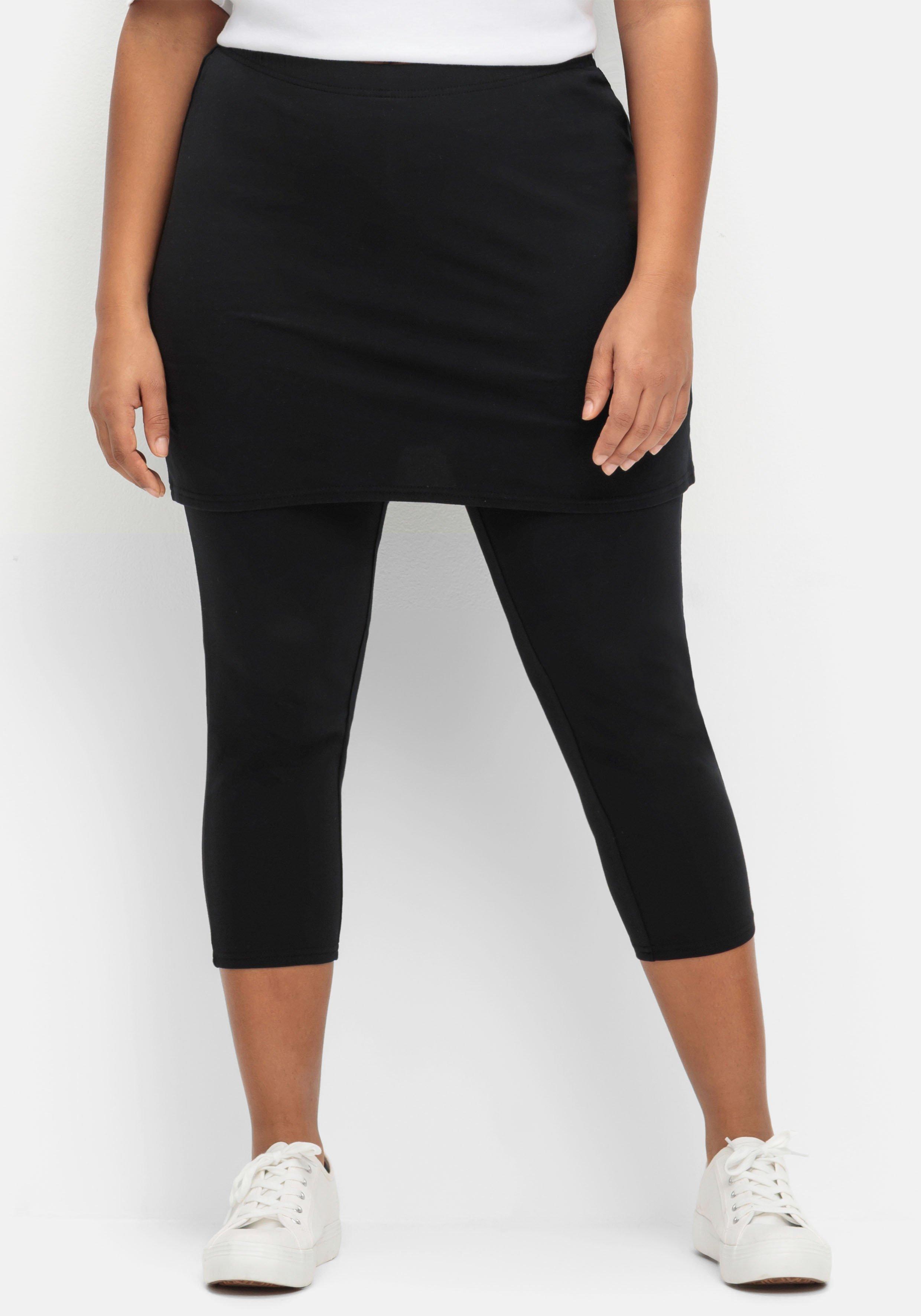 Leggings mit angesetztem Minirock