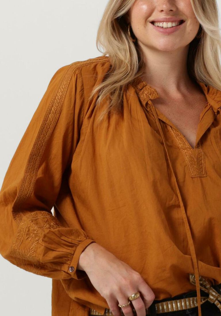 CIRCLE OF TRUST oranje circle of trust blouse isabel blouse