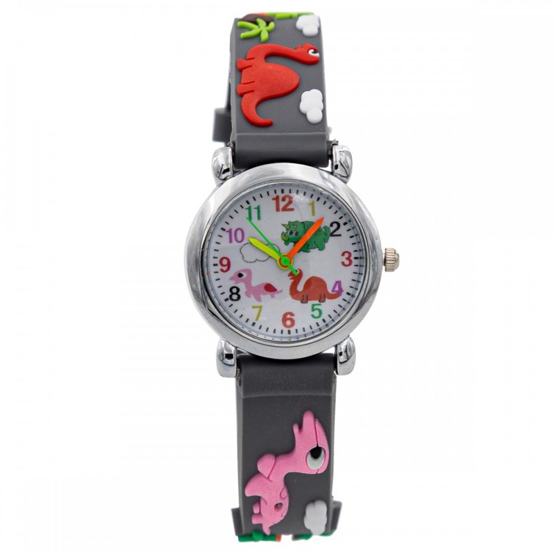 Montre Unisexe CHTIME bracelet Silicone Gris