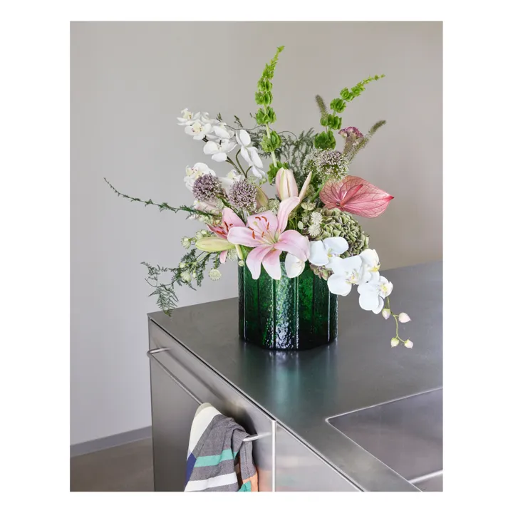Hübsch Vase Emerald | Vert émeraude
