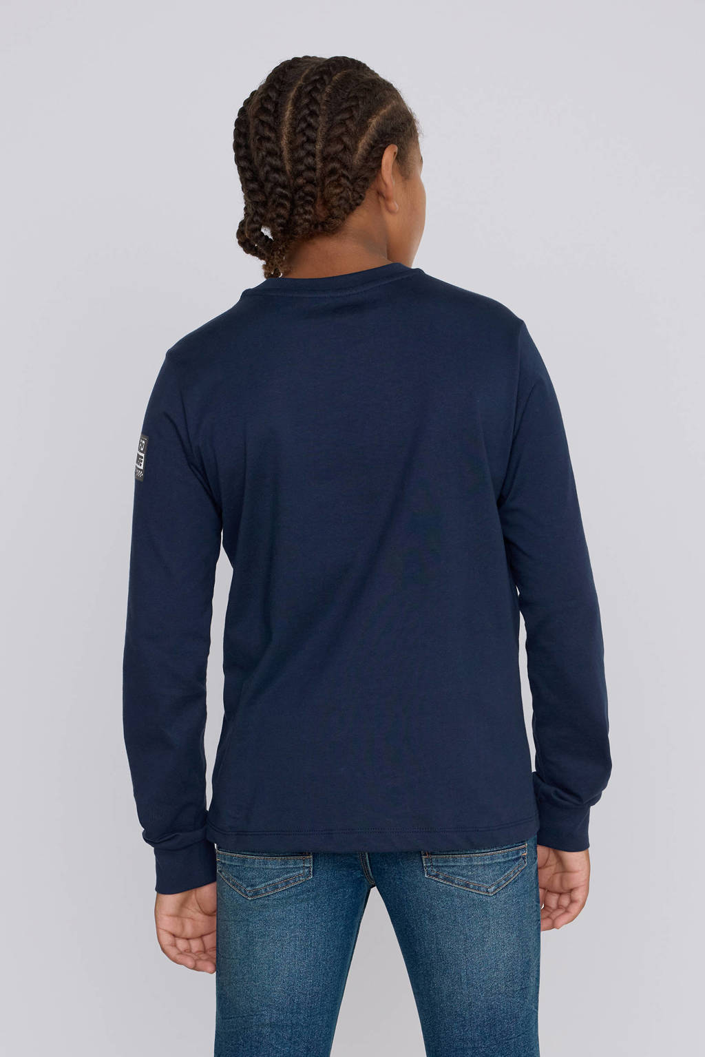 Coolcat Longsleeve T-shirt Theo met Motor Boy Print