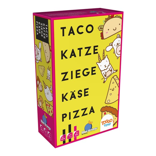 Taco Katze Ziege Käse Pizza - Partyspiel