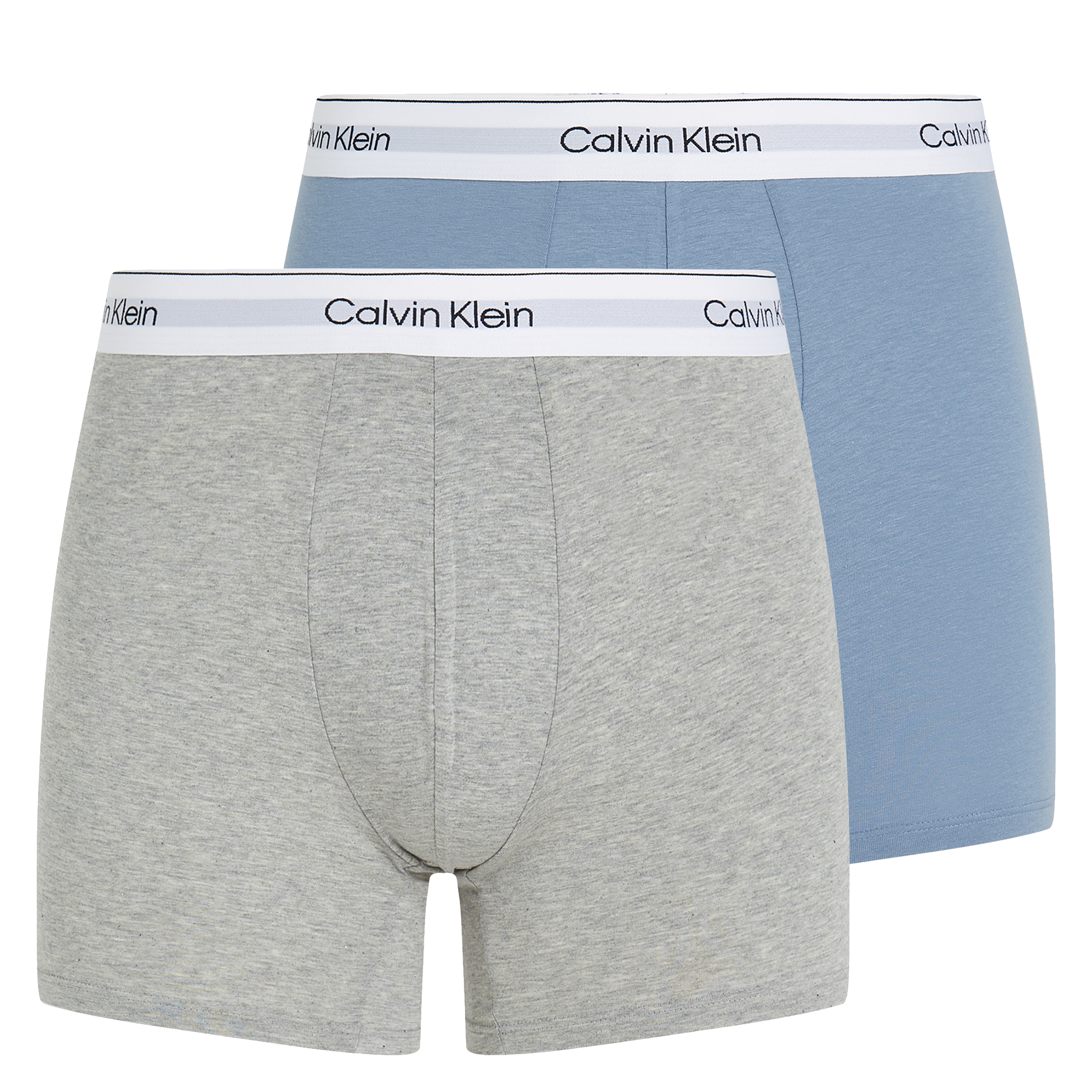 Lot de deux caleçons en coton mélangé | Bleu