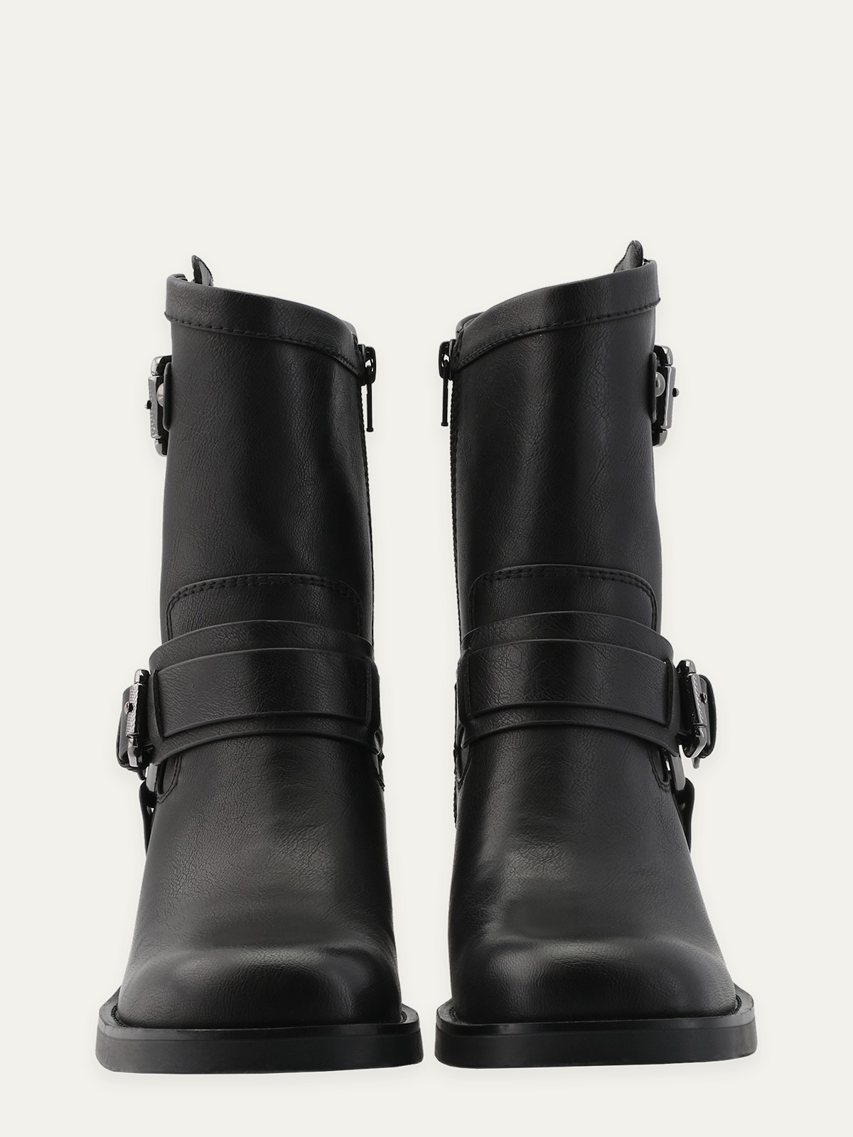 Camperos Low Bikerboot Black - Trapes Sko