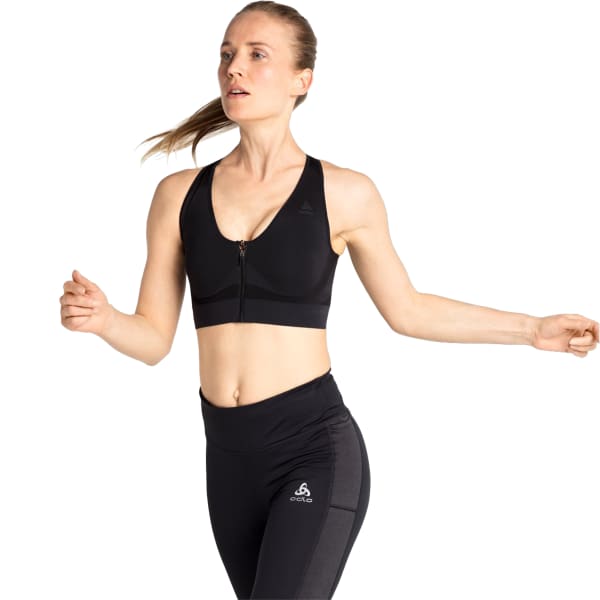 Brassière trail ODLO SEAMLESS HIGH SPORTS BRA BLACK