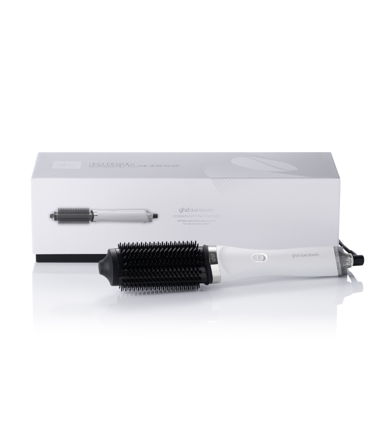 ghd - Escova Secadora 2 em 1 Duet Blowdry - Branca