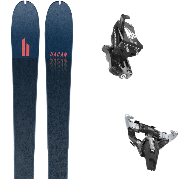 Pack ski de randonnée HAGAN PURE 85 + Fix