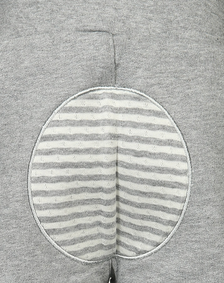 Schlupfhose ISIK mit Softbund in grey melange