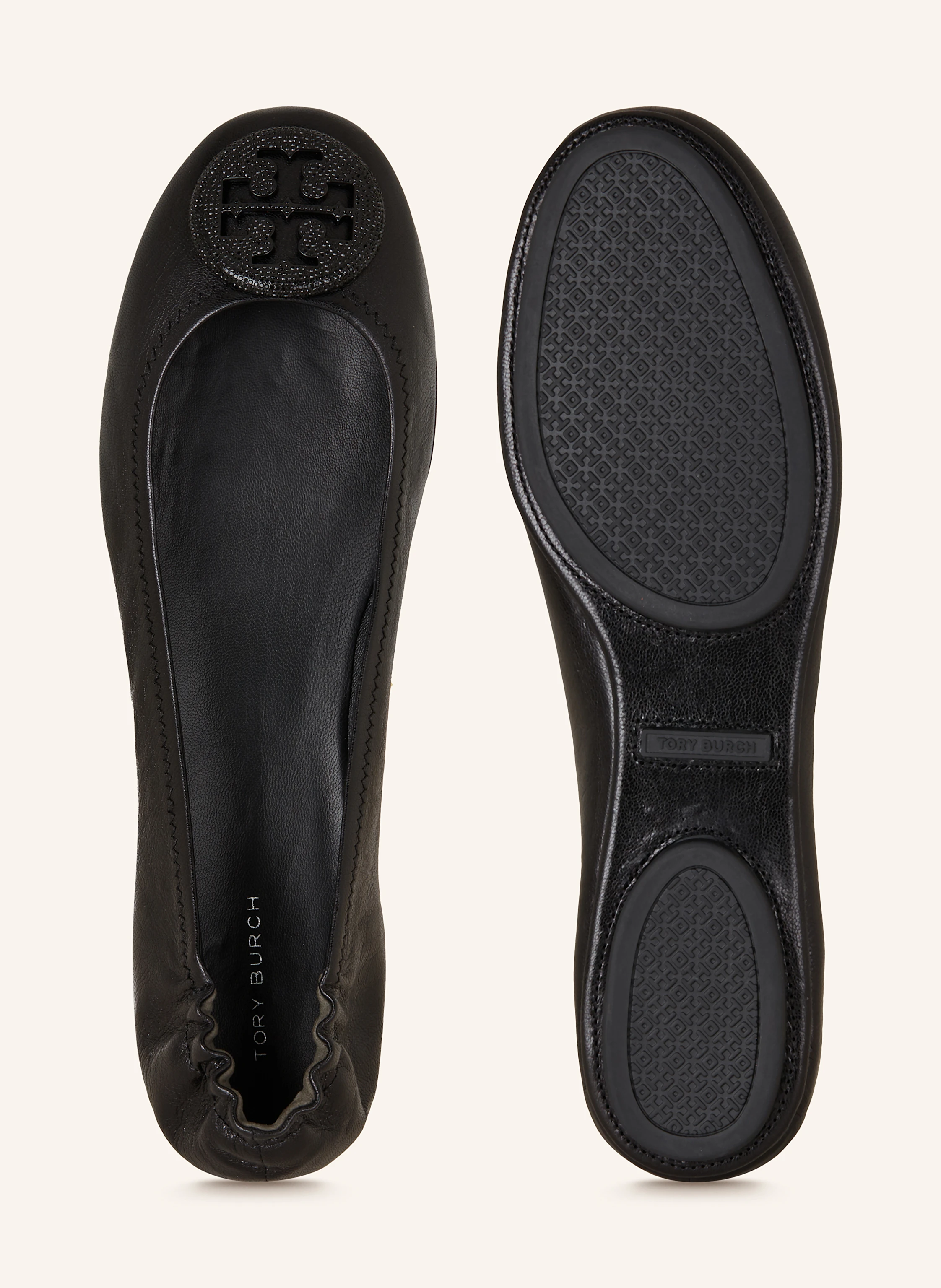 TORY BURCH Ballerinas MINNIE mit Schmucksteinen