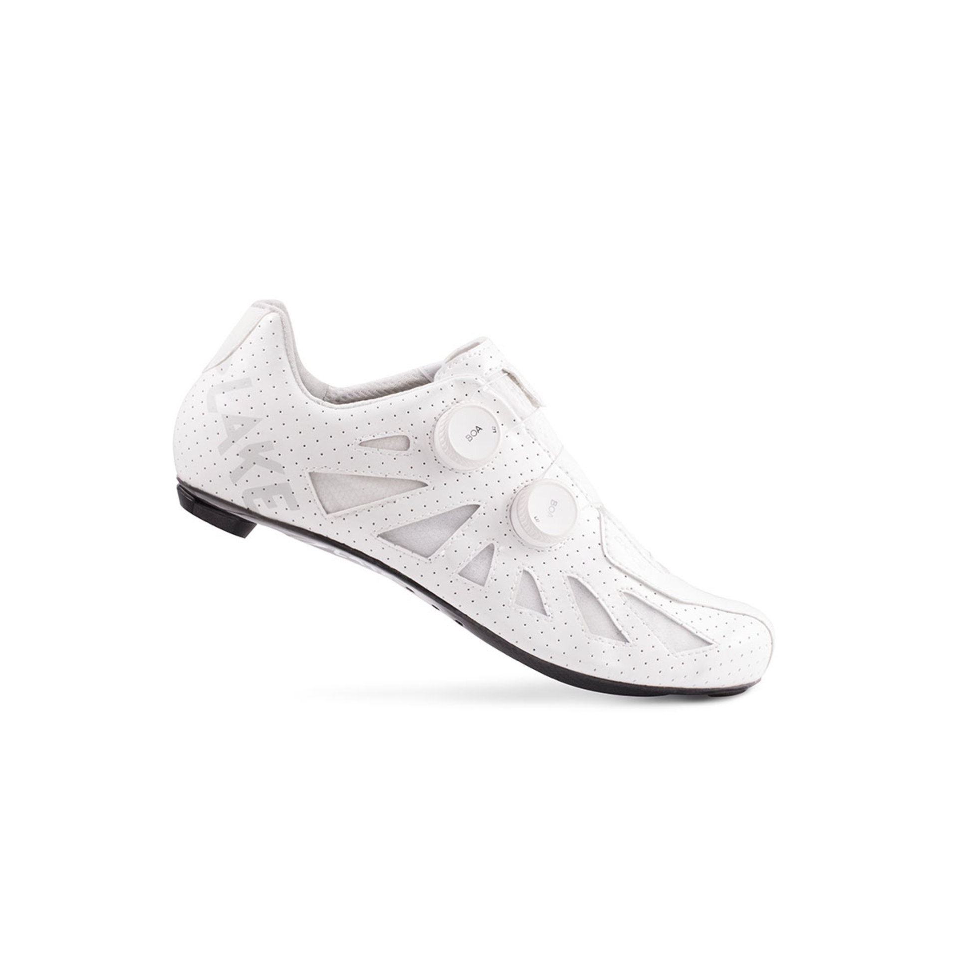 Lake CX302 Wielrenschoenen Wit/Wit Heren